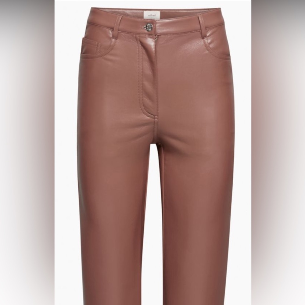 Aritzia - Wilfred Melina Pant - Mocha Sorbet - Size 10